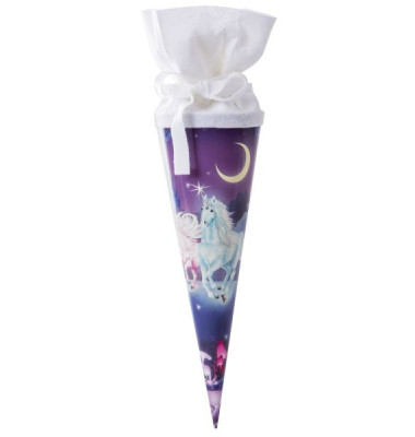 Schultüte Einhorn 35cm rund 93579 Schultüte Einhorn 35cm rund 93579