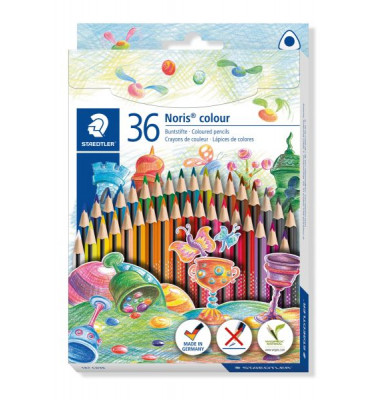 Farbstifte Noris® colour - 36 Farben sortiert