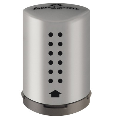 Einfachspitzdose Grip 2001 Mini - silber