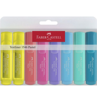 Textmarker TEXTLINER 46 Pastell - 8 Farben im Etui Textmarker TEXTLINER 46 Pastell - 8 Farben im Etui