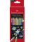 Buntstifte-Set Metallic, 201583, farbig sortiert metallic, sechskant, Packung