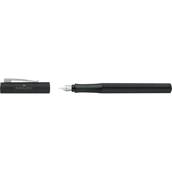 4005401409014 - Füller Grip 2011 schwarz beidhändig Feder M 4005401409014 Faber-Castell