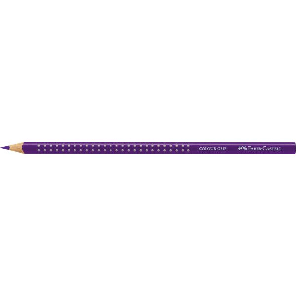12 Stück Faber-Castell Buntstifte Colour Grip purpurviolett 7 x 175mm  4005401124283 Faber-Castell