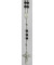 Rosenkranz - Holzperlen mit Silber Vater Unser, schwarz, ca. 36 cm, inkl. Dose