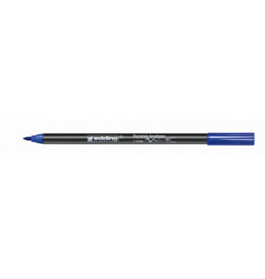 4200 Porzellan-Pinselstift  - blau, 1 - 4 mm