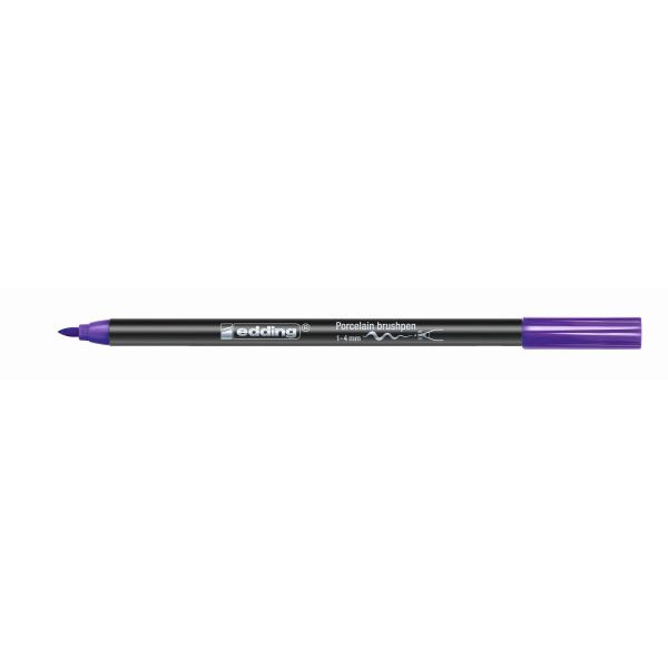4004764927906 - 10 x edding Porzellan-Pinselstift edding 4200 1-4mm violett