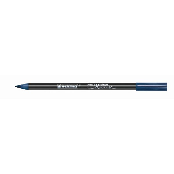 4004764988549 - 10 x edding Porzellan-Pinselstift edding 4200 1-4mm stahlblau 4004764988549 - 10 x edding Porzellan-Pinselstift edding 4200 1-4mm stahlblau