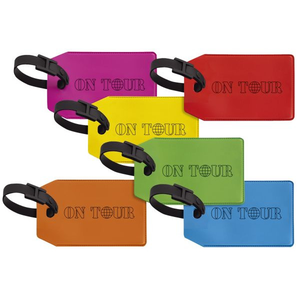 6 Stück Veloflex Kofferanhänger VELOCOLOR® - 110 x 70 mm, sortiert 4000225068126 Veloflex