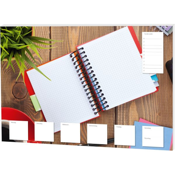 4002871466509 - Schreibunterlage 46650 mit Wochenplaner Motiv Notizbuch 60x42cm Papier 30 Blatt 4002871466509 RNK