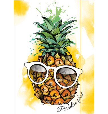 Zeichenmappe Ananas 46317, Chromo-Duplexkarton 500g
