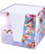 Zettelbox 46736, Rotkehlchen, 95x95mm, inkl. 900 Notizzettel, weiß, Karton