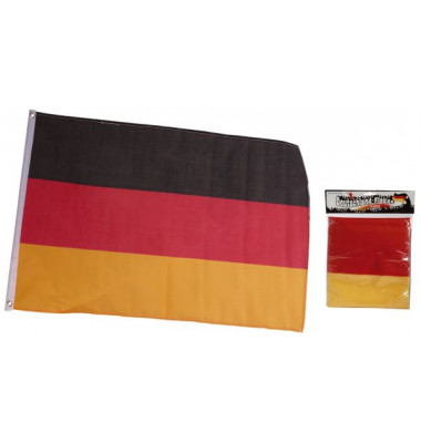 Deutschland-Fahne 90x150cm mit Ösen 000852