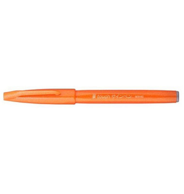 Faserschreiber Sign Pen Brush - Pinselspitze, orange