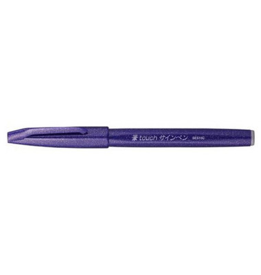 Faserschreiber Sign Pen Brush - Pinselspitze, violett