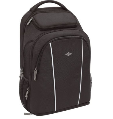 Notebookrucksack 15,6"/10,5" - schwarz