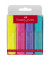 Textmarker 1546 Textliner 4er Etui pastell farbig sortiert 1-5mm Keilspitze
