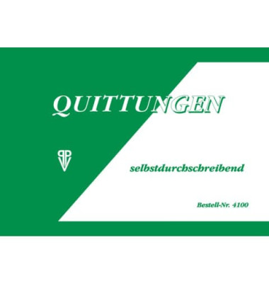 PENIG 4100 Quittung A6 2x40BL SD PENIG 4100 Quittung A6 2x40BL SD