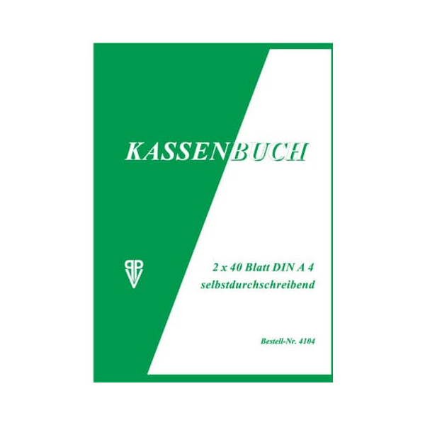 Penig 4104 Kassenbuch A4 2x40BL 4019333041044 Penig 4104