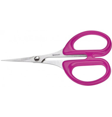 WESTCOTT E-1310100  4Zoll Silhouettenschere 10,4cm pink