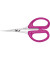Silhouettenschere, Metall, rostfrei, 10cm, pink