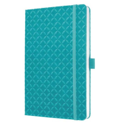 Notizbuch JN103, Conceptum Jolie Flair, gr&uuml;n, A5, liniert, 80g, 87 Blatt / 174 Seiten