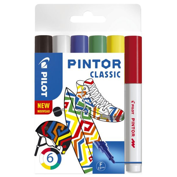 3131910517405 - Kreativmarker Pintor Classic - F 6 Stück sortiert 3131910517405 6 Stück