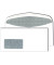 Kuvertierhüllen 240291, Din Lang+ (C6/5), 229x114mm, mit Fenster, nassklebend, 80g, weiß