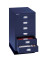 Schubladenschrank MultiDrawer™ 39er Serie L29A36S839, Stahl, 6 Schubladen (Vollauszug), A3, 34,9 x 67 x 43,3 cm, mit Sockel, b