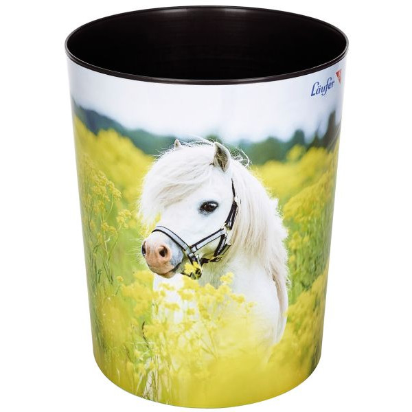 4006677266622 - Papierkorb 26662 13 Liter rund Motiv Pferd im Rapsfeld 4006677266622 Läufer