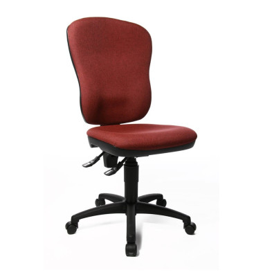 Bürodrehstuhl Point 80 bordeaux