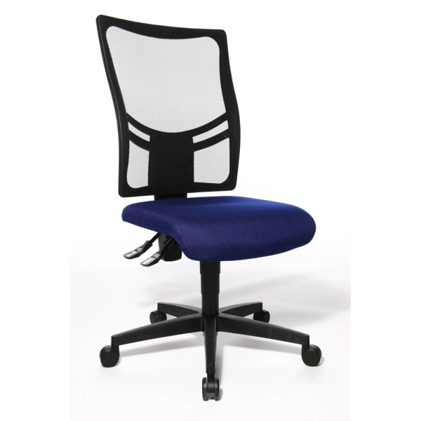 4014296702179 - Bürostuhl Net Point 10 NX200 G26 Stoff blau Gestell schwarz 4014296702179 - Bürostuhl Net Point 10 NX200 G26 Stoff blau Gestell schwarz
