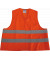 Pannen-Warnwesten orange/REF 13100 verpackt im Beutel