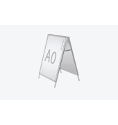 Plakatständer Kundenstopper A0 public, Aluminium   6631008