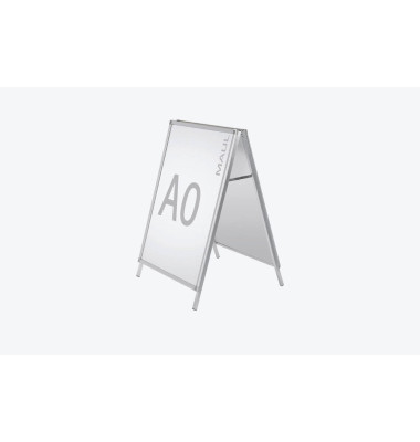 Plakatständer Kundenstopper A0 public, Aluminium   6631008