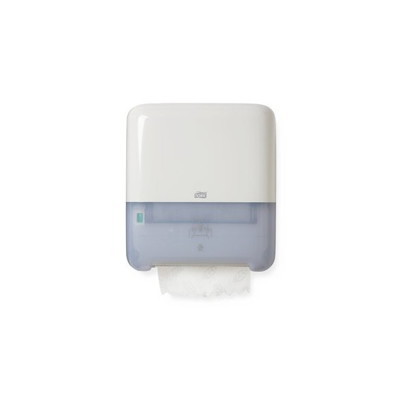 7322540348941 - Matic Spender für Rollenhandtücher 551000 - H1 Rollenhandtuch-Spender Einzeltuchentnahme Füllstandsanzeige nach Ampel-Prinzip weiß