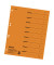 Trennbl&auml;tter 80001704 A4 orange 250g 