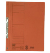 Einhakhefter 100551888, A4 orange ganzer Vorderdeckel, Karton 250g