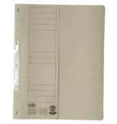 Einhakhefter 100551894, A4 grau halber Vorderdeckel, Karton 250g