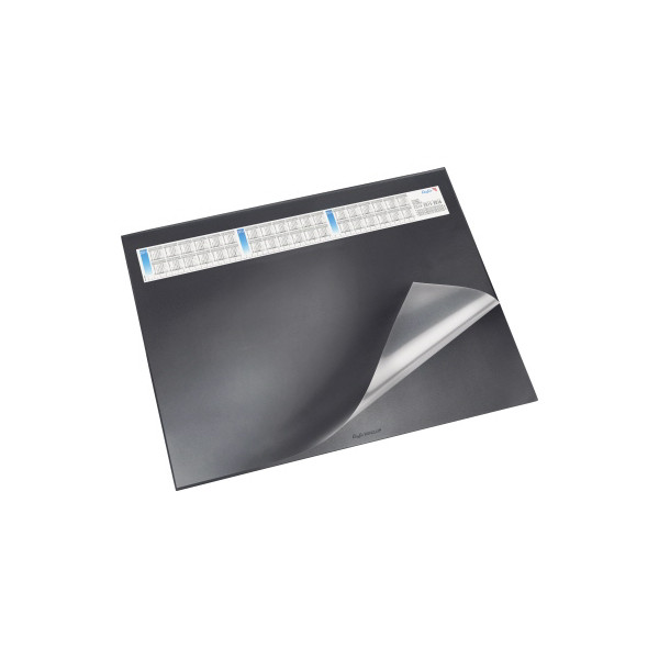 4006677445362 - Schreibunterlage Durella DS 44536 mit Kalenderstreifen schwarz 53x40cm Kunststoff 4006677445362 Läufer