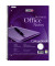 Collegeblock 100050245 Business Office Notes, Lineatur 23 / rautiert mit Rand innen, A4+, 70g, violett, 80 Blatt