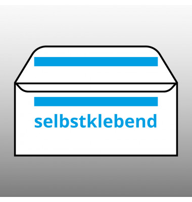 Umschläge selbstklebend