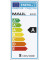 Schreibtischlampe MAULspace 820 21 95, LED, dimmbar, mit Standfuß, silber