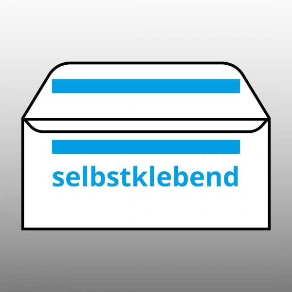Mailmedia Briefumschläge Din Lang Mit Fenster Rechts Selbstklebend