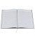Notizbuch 5313-3, grau, A4, kariert, 70g, 96 Blatt / 192 Seiten