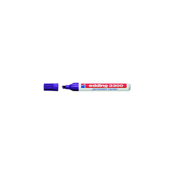 Edding Permanentmarker Permanentmarker, 4-3300008, Stück, violett, 1-5mm Keilspitze 4004764010264 Edding