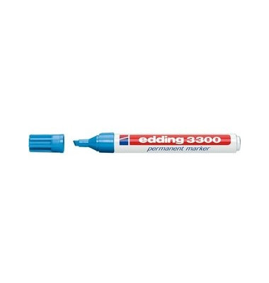 Permanentmarker 3300, 4-3300010, St&uuml;ck, hellblau, 1-5mm Rundspitze