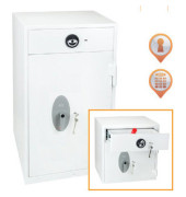 Tresor HS1091KD Diamond Deposit 112 l 270kg weiß mit Doppelbartschloss Stahl