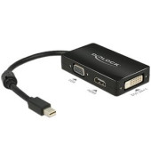 DisplayPort / VGA / HDMI / DVI Adapter [1x Mini-DisplayPort Stecker - 1x VGA-Buchse, HDMI-Buchse, DVI-