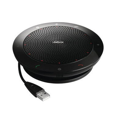 Konferenzlautsprecher Bluetooth®, USB 2.0 Jabra SPEAK 510 MS Schwarz