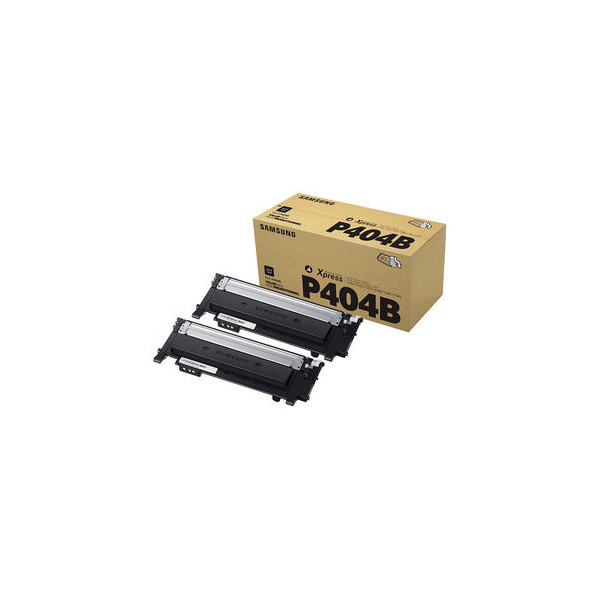 0191628463404 - Samsung Original CLT-P404B Twin-Pack Toner schwarz 3000 Seiten (CLT-P404B ELS) für SL-C430 W SL-C480 W FN FW